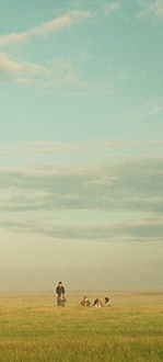 people sitting in a field